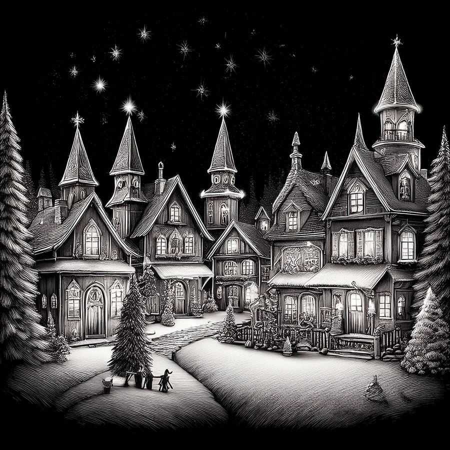 laser engraved slate coaster x-mas design no: 30