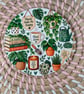 Plant Lover Coaster Set – Set of 4 Botanical Wooden Coasters – Houseplant Gift - Image 3