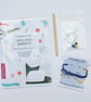 Never give up cross stitch banner kit - Image 2