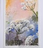 Cow Parsley. Blank Card. Original Painting 260147 - Image 5