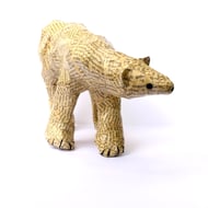 Handmade Paper Polar Bear