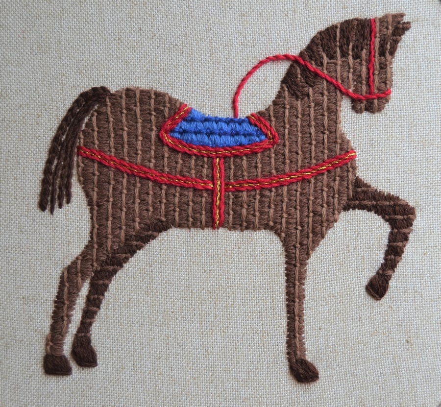 Surface Embroidery Kit - Bayeux Horse