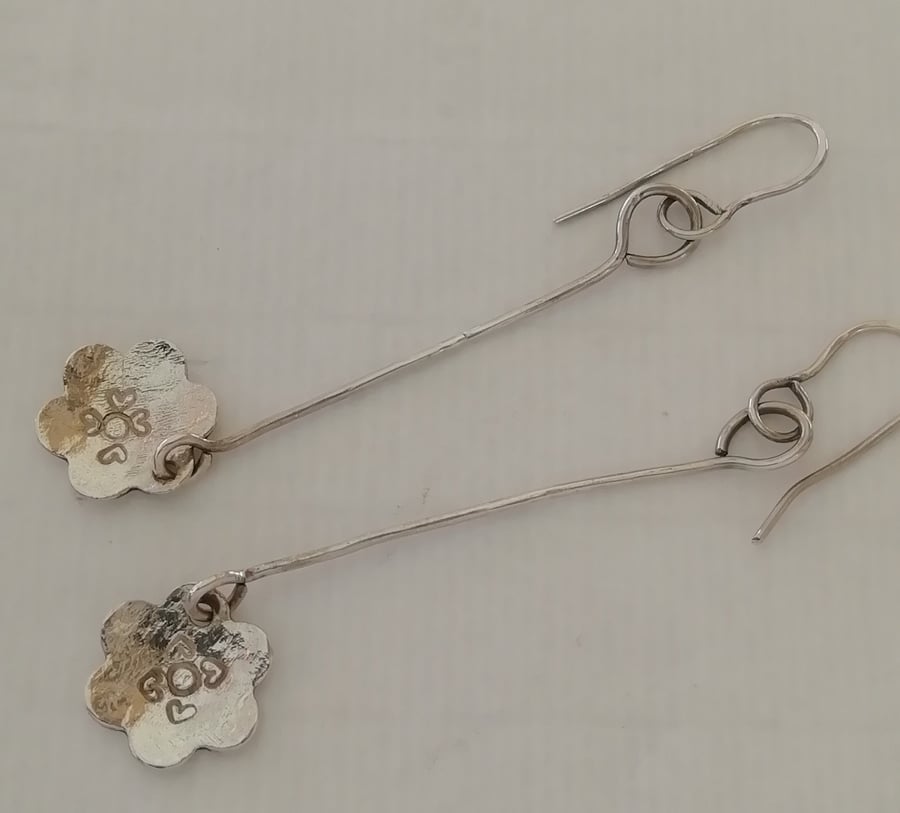 Flower Drop Earrings