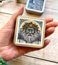 Stonehenge storage tin square buttons, stitch markers, beads, knitting, sewing - Image 2