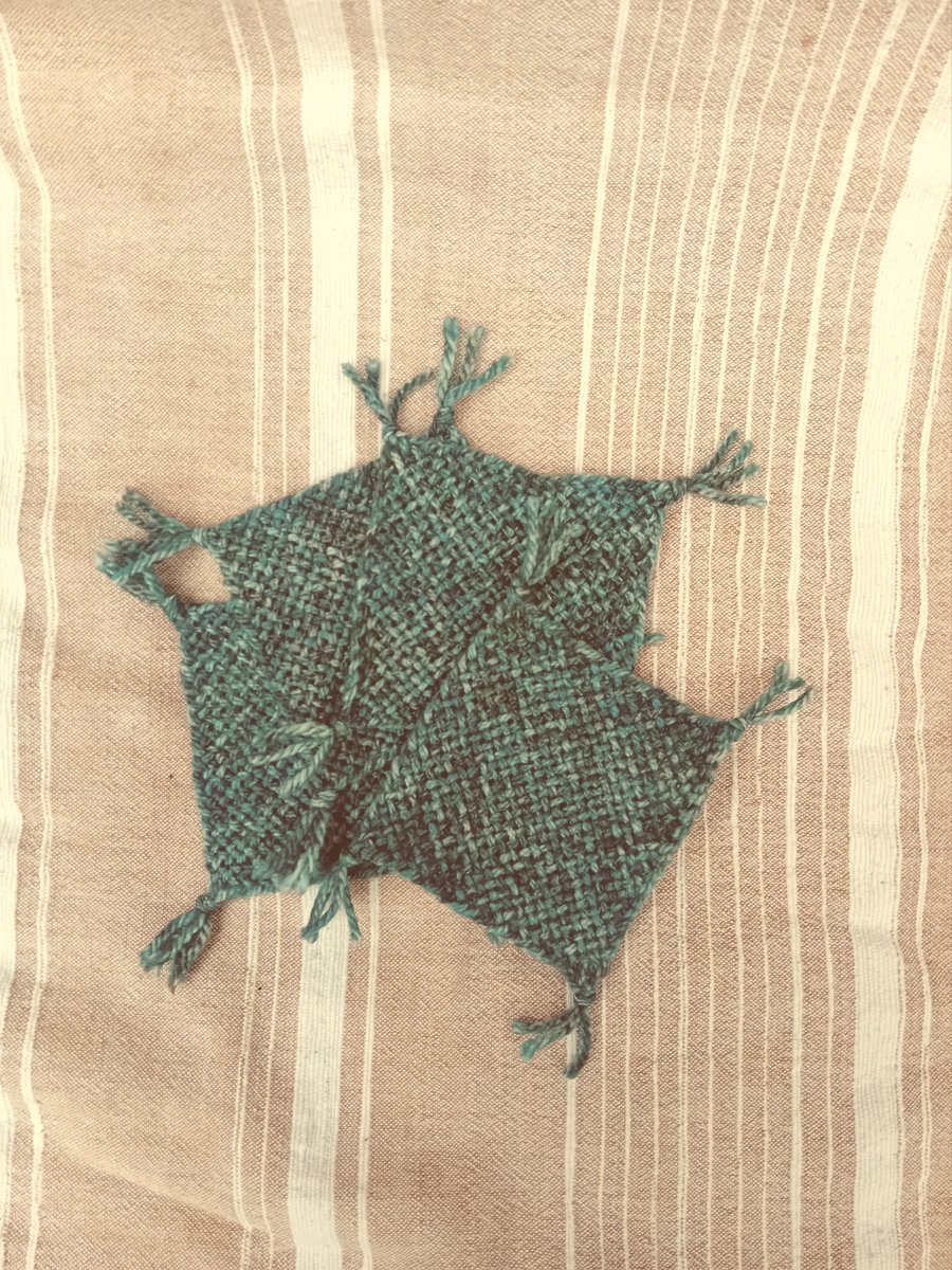 Handwoven coasters