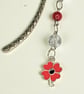 Bookmark with Poppy Charm, Remembrance Gift, - Image 3