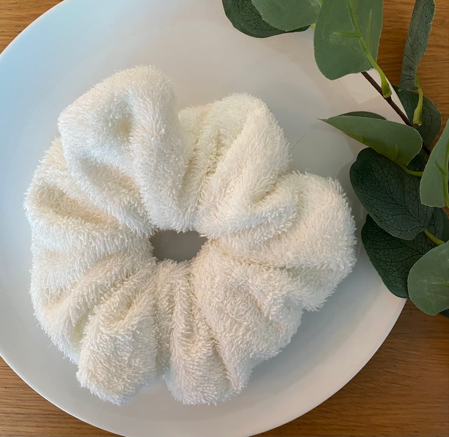 100% organic cotton Bamboo Towel Scrunchie Maxi