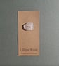 Large white sea glass button - Image 2