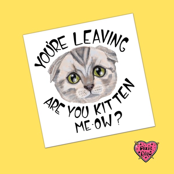 Co-worker Leaving card for your colleague or workmate who has a new job