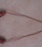 Brown disk bead necklace - Image 1