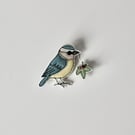 'Blue Tit Brooch' 