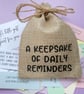Daily Reminders Quote Keepsake, 31 Quotes, Self Care Uplifting Mental Health