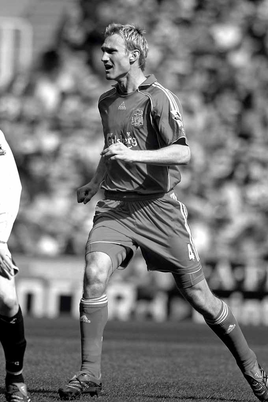 Sami Hyypia Playing For Liverpool FC Photograph Print