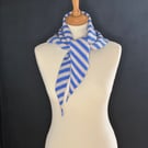 Triangle Scarf - Tahiti & Cream