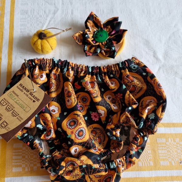 Children's Halloween Bloomers. 