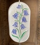 Large bluebell pottery hanging decoration - Image 4