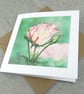 Floral Blank Card Rose flower - Image 4