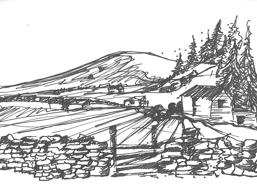 Card "Beyond the wall"