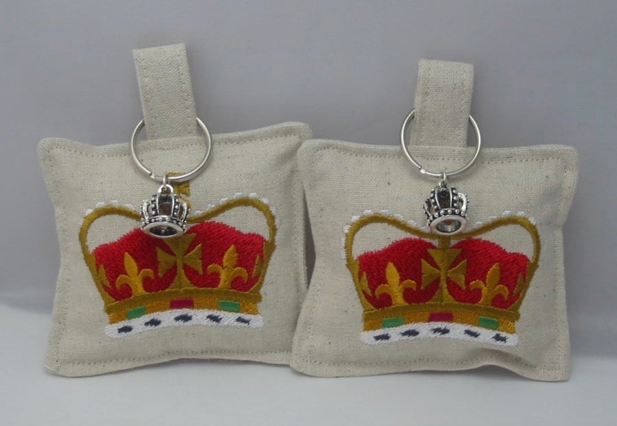 Crown Key ring