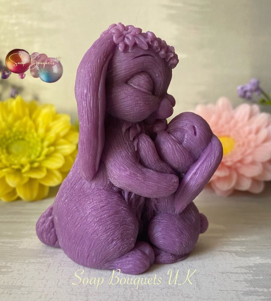 Handcrafted Bunny Soap: A Vegan and Cute Easter Delight for Kids and Adults