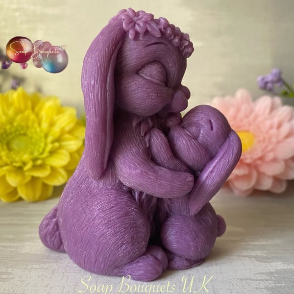 Handcrafted Bunny Soap: A Vegan and Cute Easter Delight for Kids and Adults