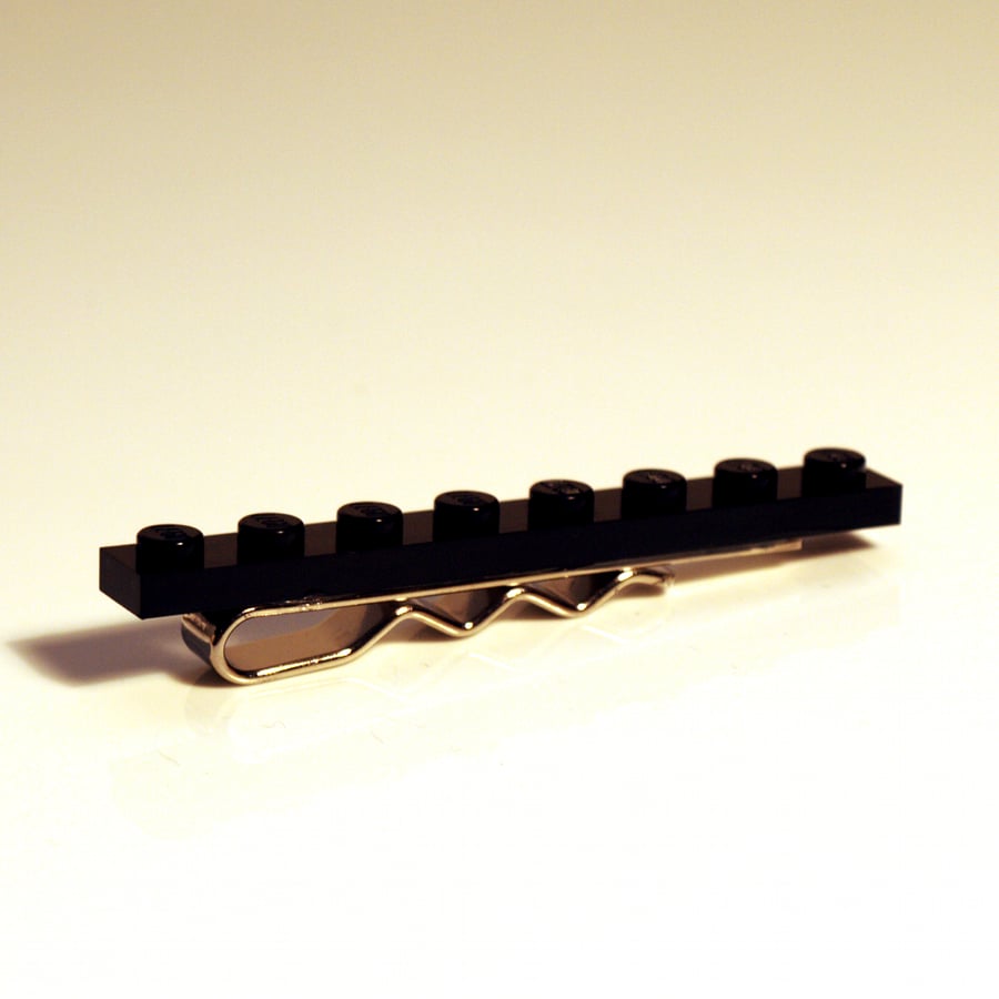 Black Lego Tie Bar