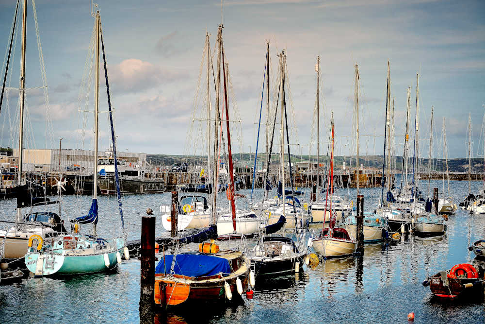Weymouth Wall Art Set of 3 Prints Dorset, Beach, Bay, Harbour