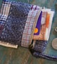 Patchwork Mini Pouch – Card & Keys Essentials Pouch, Mini Fabric Zipper Pouch - Image 2