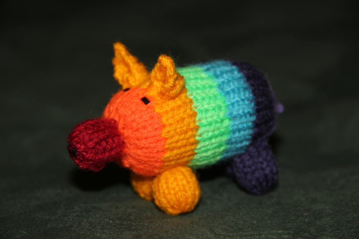 Rainbow Pig