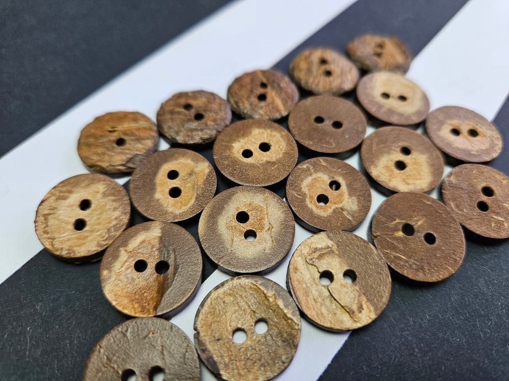 18mm 28L Real COCONUT Almost 3 4" 