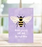 Bumble Bee Mum Birthday Card, Best Mum, Thank You Mum Card, Mother's Day Card. - Image 4
