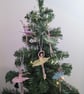 Embroidered Ballerina Ornament: Lacey Hanging Dancer Decoration - Image 3