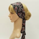 Long self tie hairband, skinny head scarf, hair wrap, head wrap,bandanna