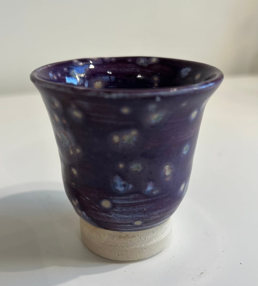 Hand thrown small pot