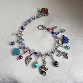 Gorgeous Unicorn Charm Bracelet.