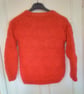 Young Teen's Hand Knitted Chunky Polka Dot Patterned Jumper, Teen's Jumper - Image 2