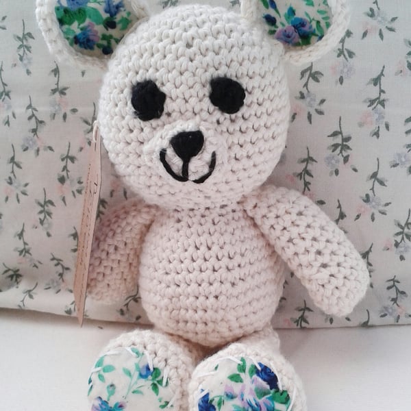 Premium personalised bear, gift for baby, children, collectable