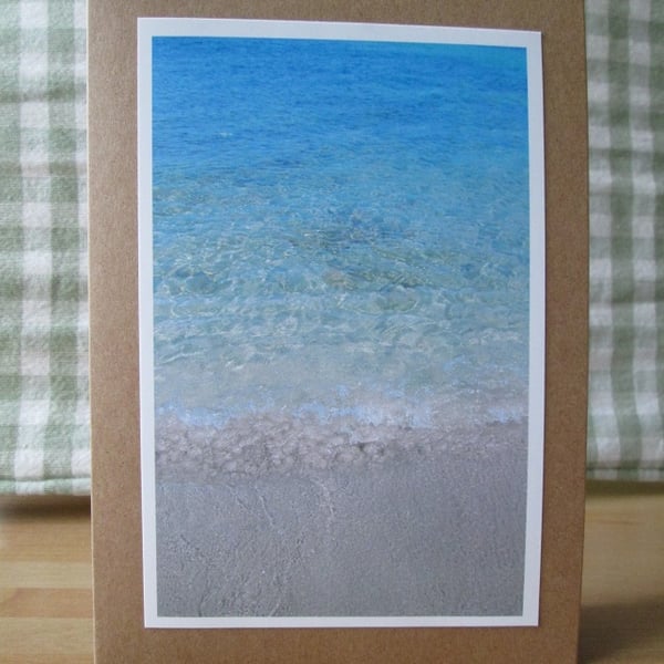 Sea's Edge Photo Greetings Card