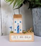 Handmade Tiny Oak Cottage Home Decor 'All At Sea' - Image 1