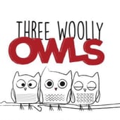 Three Woolly Owls