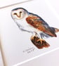 Owl - Original Watercolour Painting - Image 3
