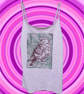 Handprinted lino pigeon upcycled vest top medium 