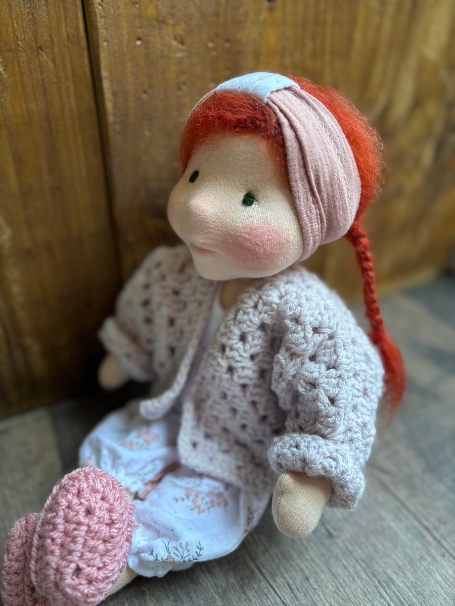 Handmade 16” Waldorf doll