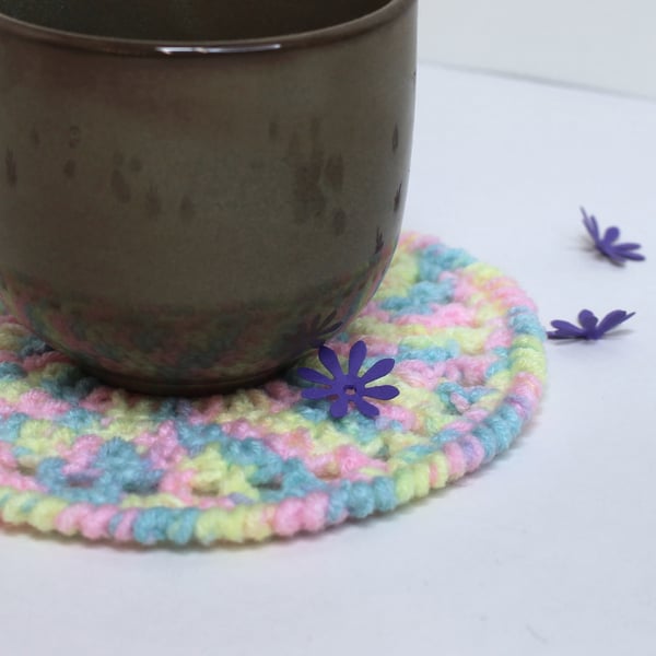 Pastel coasters