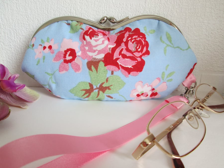 Pretty Cath Kidston Fabric Glasses case