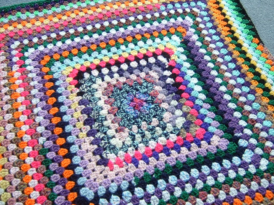 BARGAIN Blanket crochet blanket. ref 594