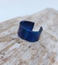 Titanium Coloured Open Ring UK U - V Size (RGTTOPPP1) - UK Free Post - Image 4