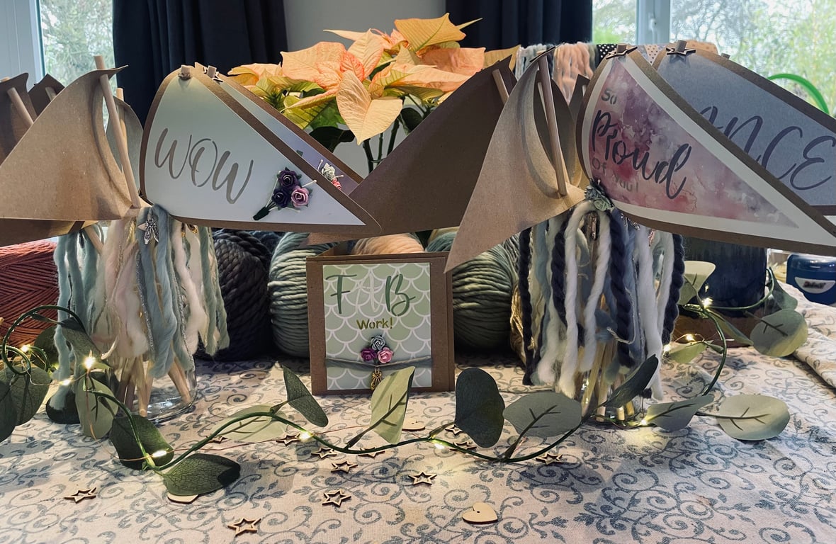 Handmade Pennant Flag - Dancer Gift