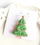 Christmas Tree Brooch - Image 1