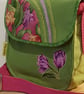 Shoulder Bag,Tulips on lime green - Image 7